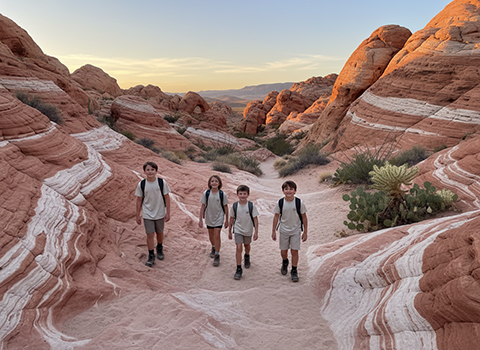 GValley of Fire White Domes Trail